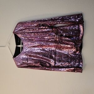 🧡 INC: NWT Sequin Top